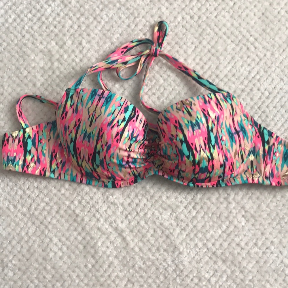 Target Printed Bikini Top